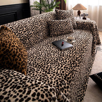 Glamour Leopard Scratch-Resistant Luxe Sofa/Couch Cover
