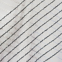 Labyrinth Weave Embroidered Sheer Curtain