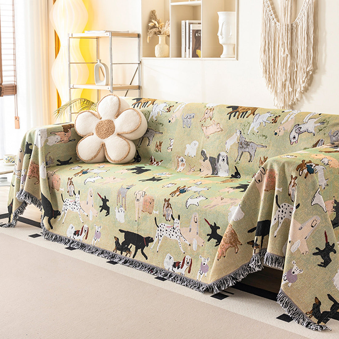 Puppy Parade Sofa Cover