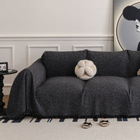 Textured Chenille Scratch-Resistant Sofa/Couch Cover