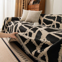 Nordic Abstract Chenille Sofa Cover