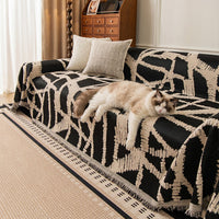 Nordic Abstract Chenille Sofa Cover