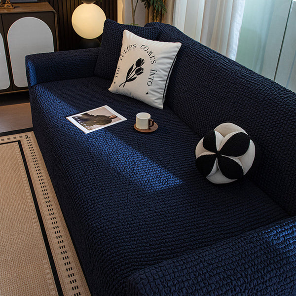 BubbleSoft Stretch Full-Encasing Sofa Slipcover