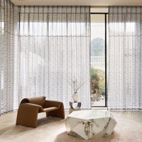 Ripple Whisper Embroidered Sheer Curtain