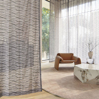 Ripple Whisper Embroidered Sheer Curtain
