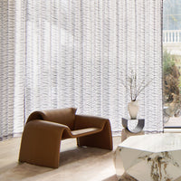 Ripple Whisper Embroidered Sheer Curtain