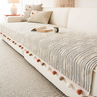 Playful Dots Chenille Nonslip Sofa/Couch Cover
