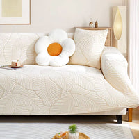 LeafWeave Stretch Full-Encasing Sofa Slipcover