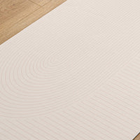 Easy Clean Rug Serene Flow Durable Non-Slip Pet-Friendly Modern Hallway Runner Stain-Resistant