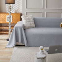 Minimalist Waffle Texture Sofa/Couch Cover