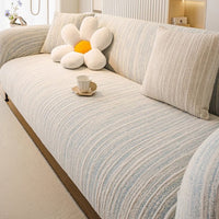 RippleCool Textured Stretch Sofa Slipcover