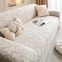 BloomGuard Floral Stretch Sofa Slipcover