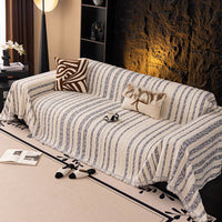 Softline Woven Striped Chenille Sofa Cover