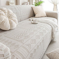 BohoWeave Stretch Full-Encasing Sofa Slipcover