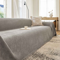 Ribbed Velvet Chenille Sofa Cover
