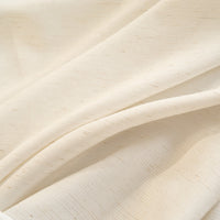 LinenShield Thermal Privacy Sheer Curtain