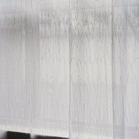 Scribble Stream Embroidered Sheer Curtain