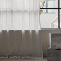 Scribble Stream Embroidered Sheer Curtain