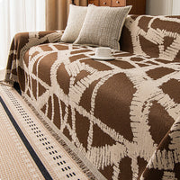 Nordic Abstract Chenille Sofa Cover