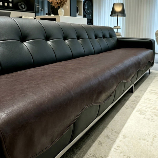 Luxury Spill-Resistant Leathaire Non-slip Sofa Cover