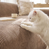 Ribbed Velvet Chenille Sofa Cover