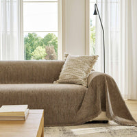 Ribbed Velvet Chenille Sofa Cover