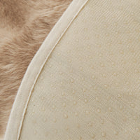 Winter Plush Irregular Faux-Rabbit Nonslip Sofa/Couch Cover