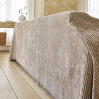 Ribbed Velvet Chenille Sofa Cover