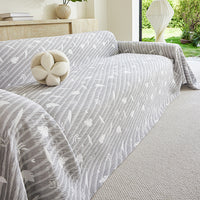 Botanical Quilted Gauze Sofa Cover