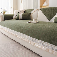 Elegant Lace Chenille Nonslip Sofa/Couch Cover