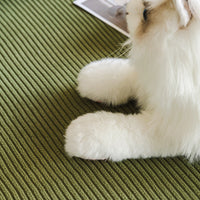 Vertical Stripe Corduroy Stretch Sofa Cover – Anti-Scratch, Full-Cover Pet Protector