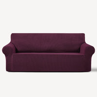 PlushGuard Stretch Full-Encasing Sofa Slipcover