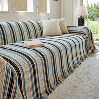 Heritage Stripe Chenille Sofa Cover