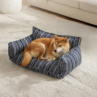 Striped Pet Sofa Bed