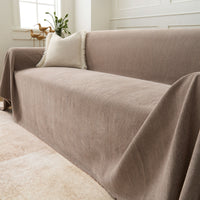 Durable Pet Friendly Herringbone Sofa/Couch Cover
