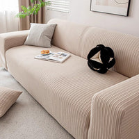 Spill-Resistant Full-Encasing Stretch Sofa Slipcover