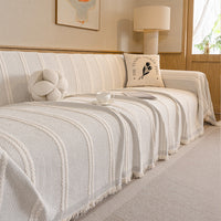 Creamline Herringbone Chenille Sofa Cover