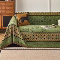Vintage Blossom Chenille Sofa Cover