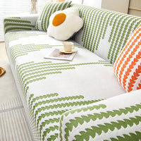 LumiLamb Pattern Full-Cover Sofa Slipcover