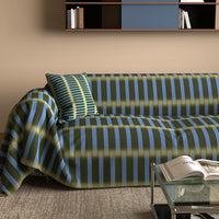 Retro Ribs Linen-Look Scratch-Resistant Sofa/Couch Cover