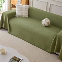 Minimalist Waffle Texture Sofa/Couch Cover
