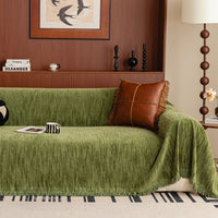 Elegant Ripple Chenille Scratch-Resistant Sofa/Couch Cover