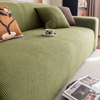 Stretch Full-Encasing Corduroy Sofa Slipcover