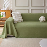 Minimalist Waffle Texture Sofa/Couch Cover