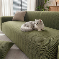 PureNest Fleece Full-Cover Sofa Slipcover