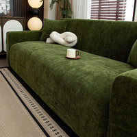 Herringbone Full-Cover Sofa Slipcover