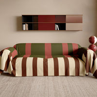 Modern Striped Bold Sofa Cover Anti-Spill Lightweight Stylish Easy-to-Clean Couch Protection for a Cozy Home Upgrade