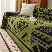 Nordic Geometric Tassel Sofa Cover