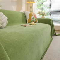 VelvetHush Chenille Sofa Cover