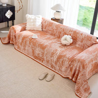 Luxe Texture Linen Sofa Cover